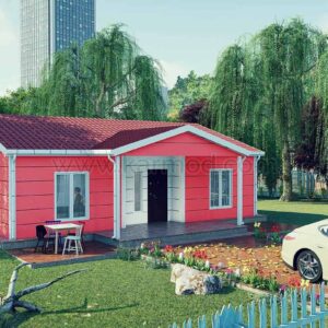 101 m² Modern Çelik Ev