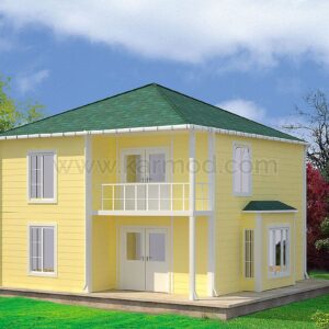 124 m2 Prefabrik Villa Modeli: Bebek Köşkü