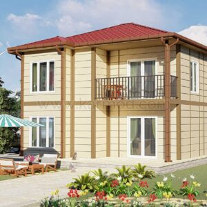 138 m² Prefabrik Villa Modeli: Prestij